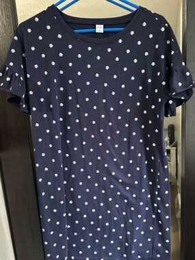 Lightweight Old Navy Navy Blue Daisy knit Dress